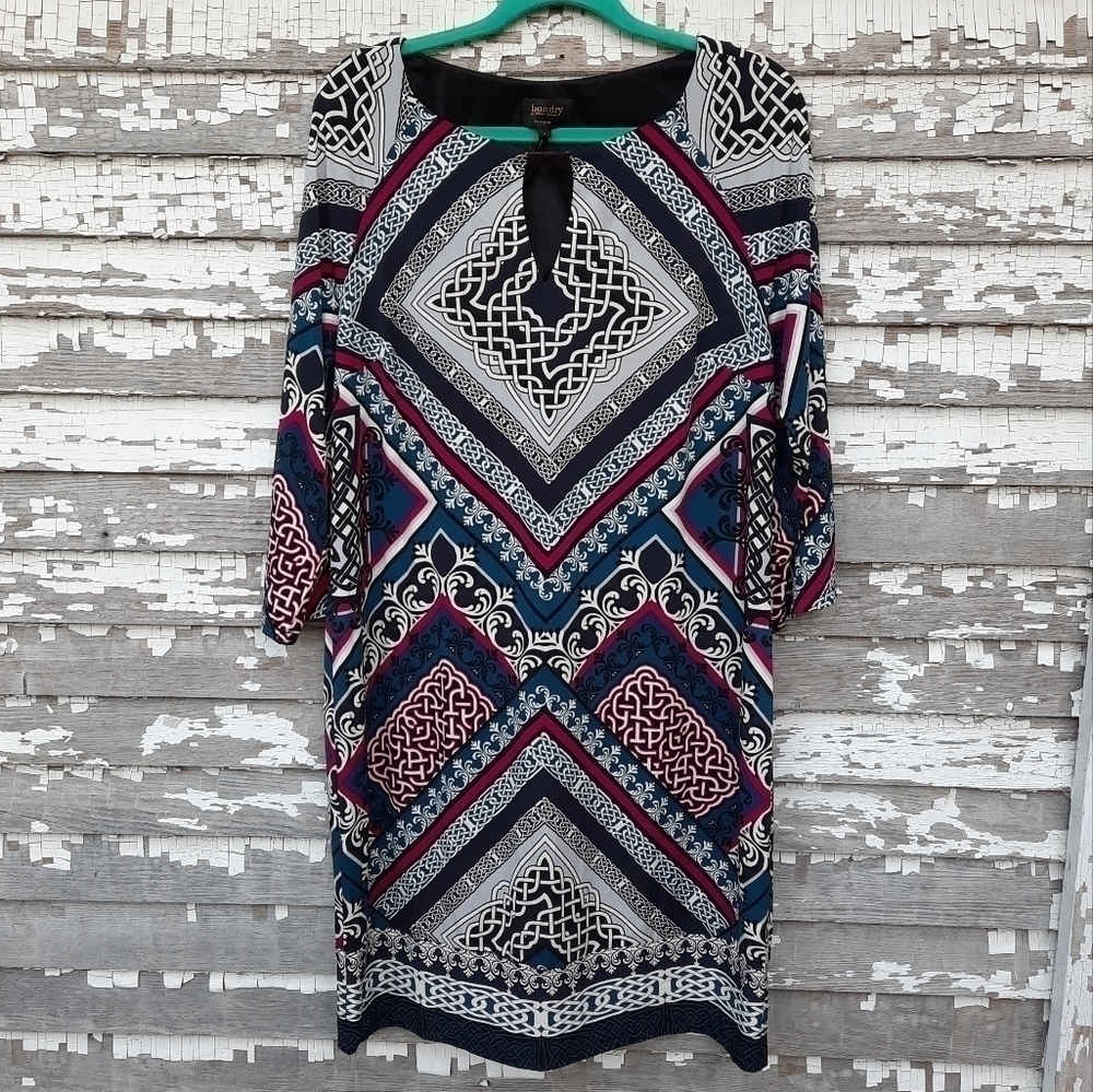 🌟 Laundry by Shelli Segal dress size large
